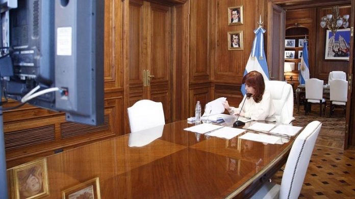 CRISTINA EN EL SENADO