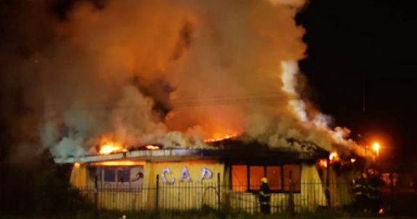 INCENDIO EN EL BOLSON