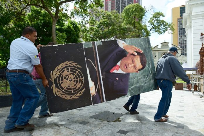 VENEZUELA-PARLIAMENT-CHAVEZ